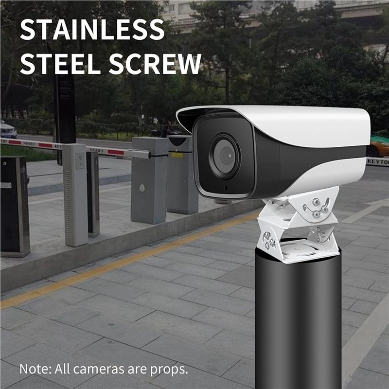 Adjustable Monitor Mount - 2X 3-Axis Adjustable Surveillance Mount CCTV