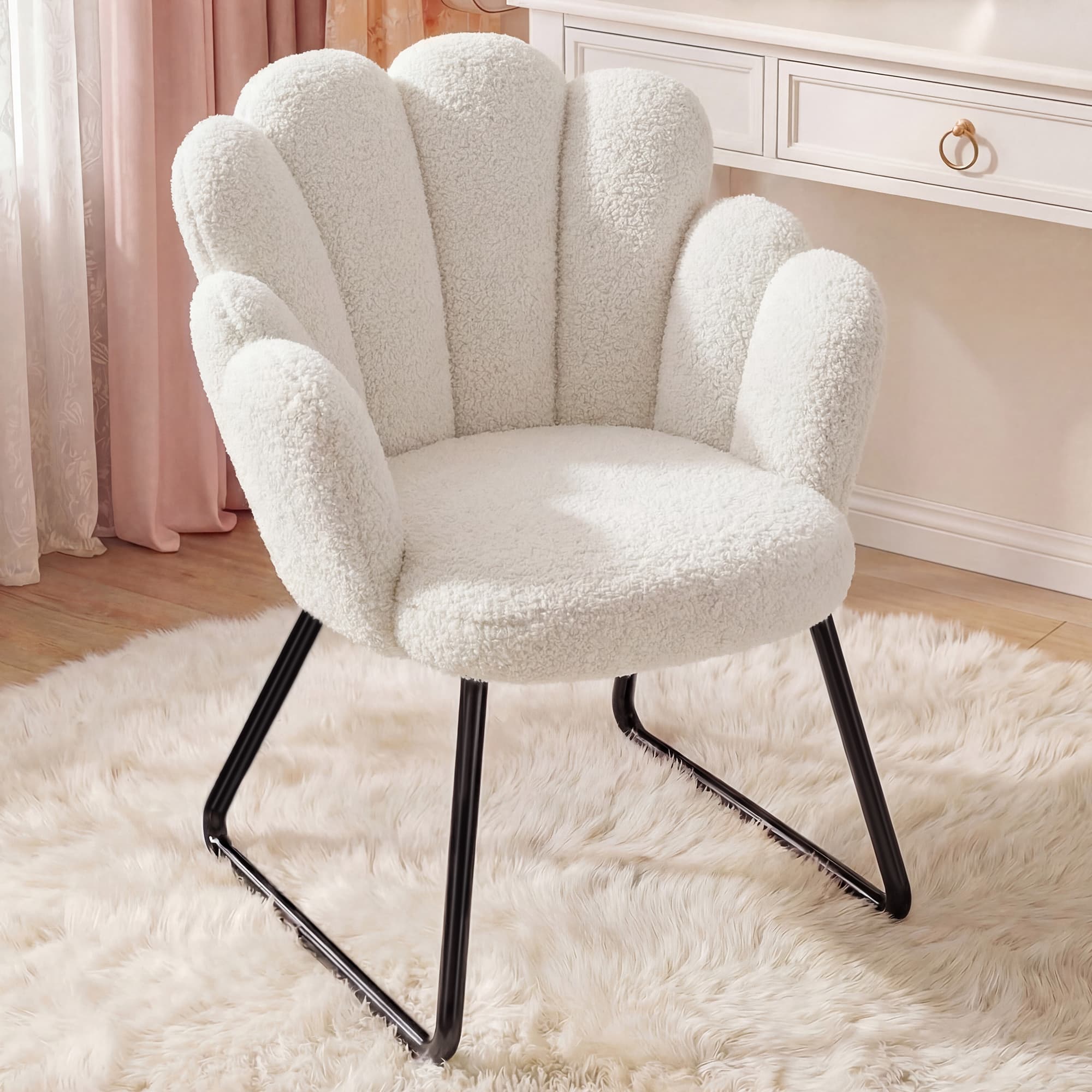 EnHomee Teddy Fleece Accent Ch - Office X Furniture recension och pris