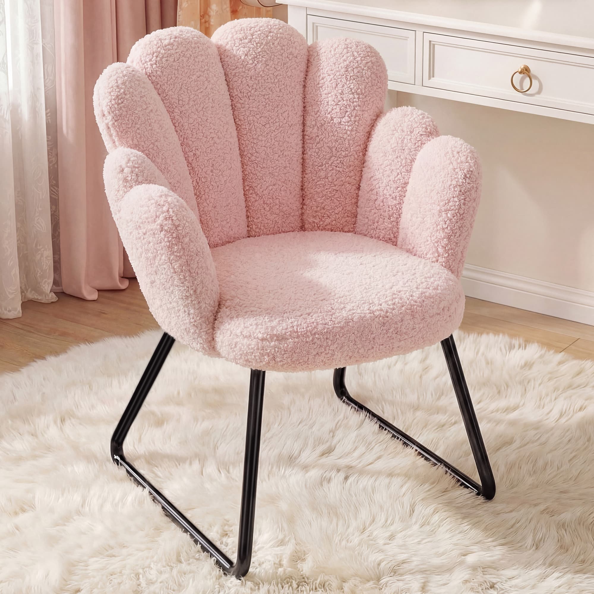 EnHomee Teddy Fleece Accent Ch - Office X Furniture recension och pris