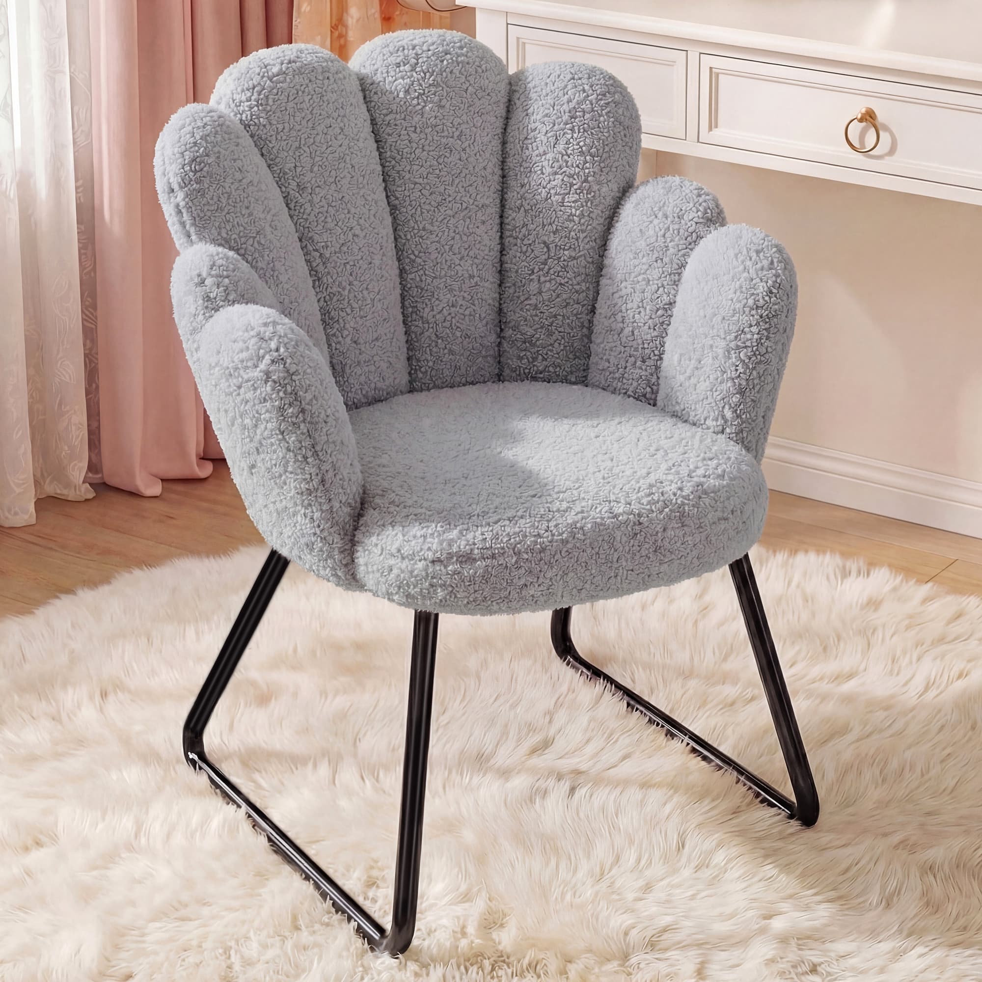 EnHomee Teddy Fleece Accent Ch - Office X Furniture recension och pris