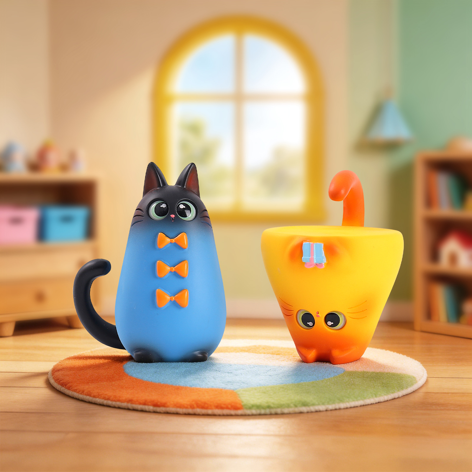 Blind Box Cat Figurine Resin C - Office Furniture Layout recension och pris
