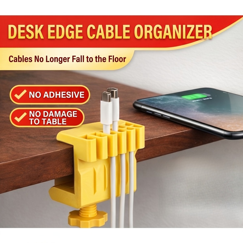 3 desktop cable manager clips  - Office Furniture Layout recension och pris