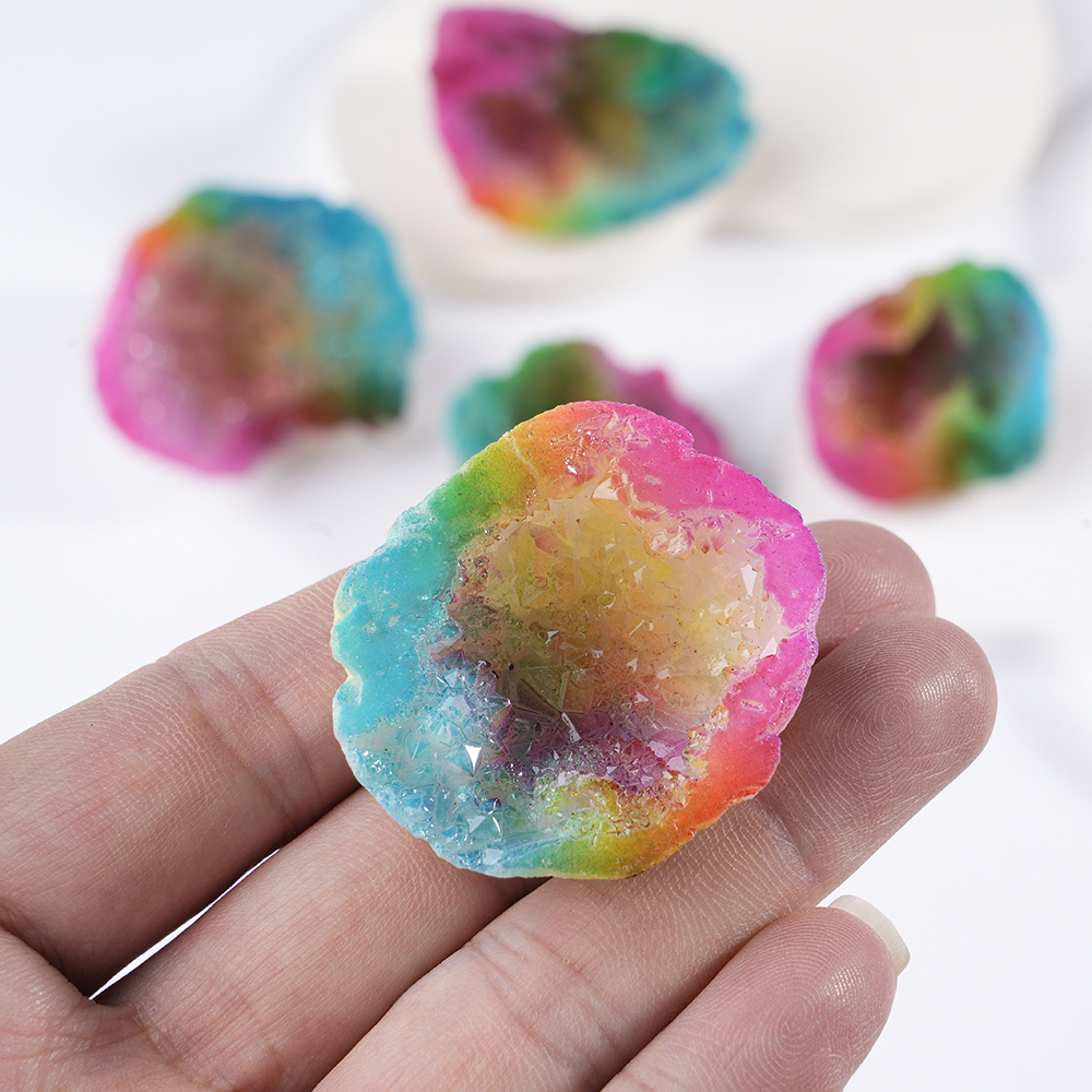 1pc Random Agate Cave, Irregul - Office Furniture In China recension och pris