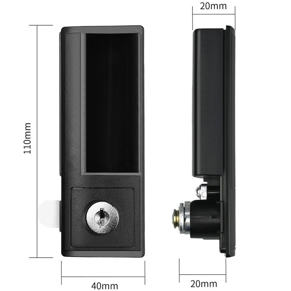 Lock Handle with Removable Zin - Office Furniture Filing Cabinets recension och pris