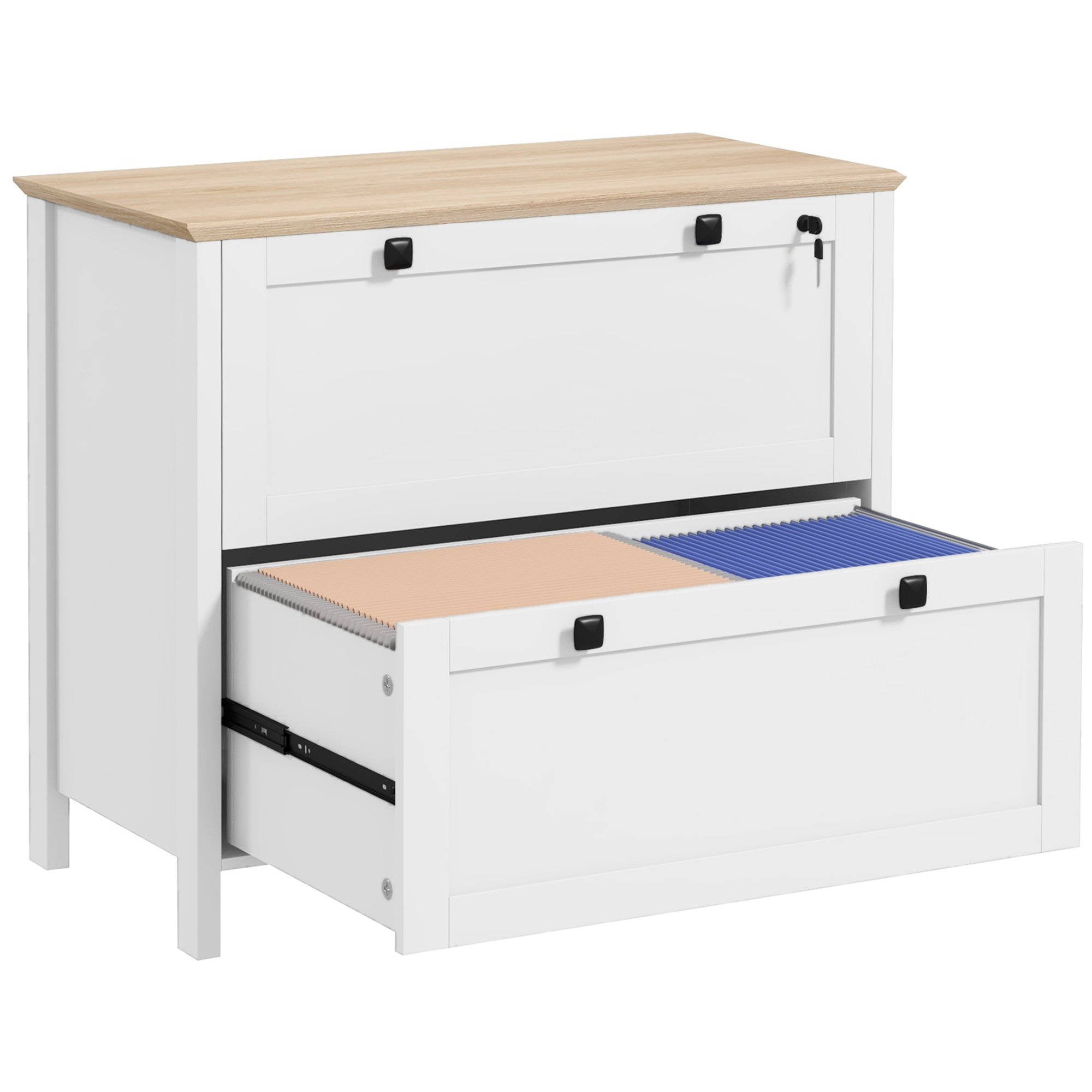 2 Drawer File Cabinet with Loc - Office Furniture Filing Cabinets recension och pris