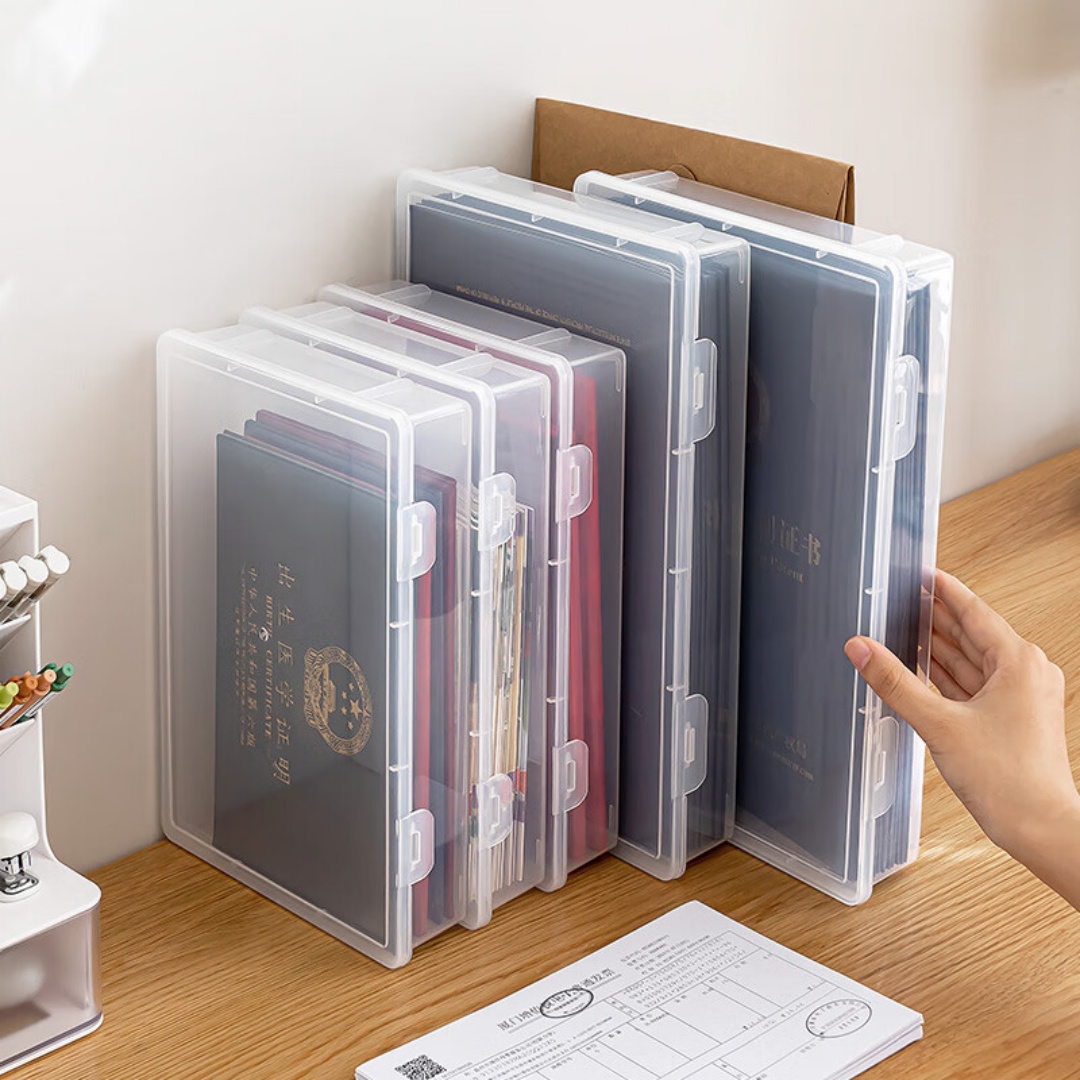Stackable Clear A4 Document St - Office Furniture Filing Cabinets recension och pris