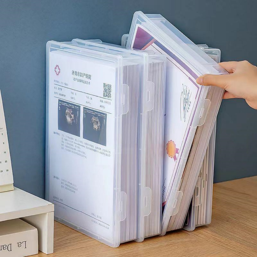 Stackable Clear A4 Document St - Office Furniture Filing Cabinets recension och pris