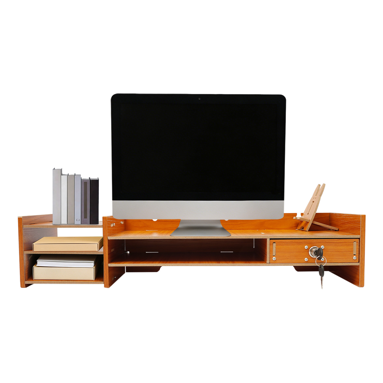 Mdf Ergonomic Monitor Stand Ri - Office Furniture Filing Cabinets recension och pris